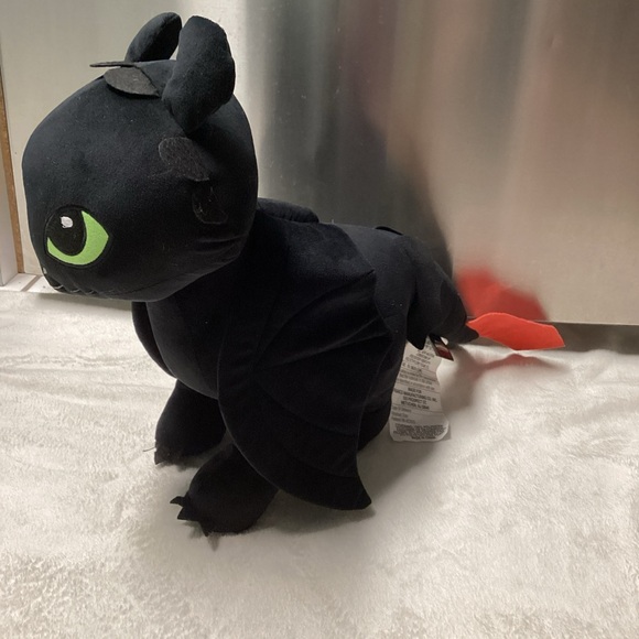Dreamworks Toothless, How to train your dragon big plushie - Picture 5 of 10